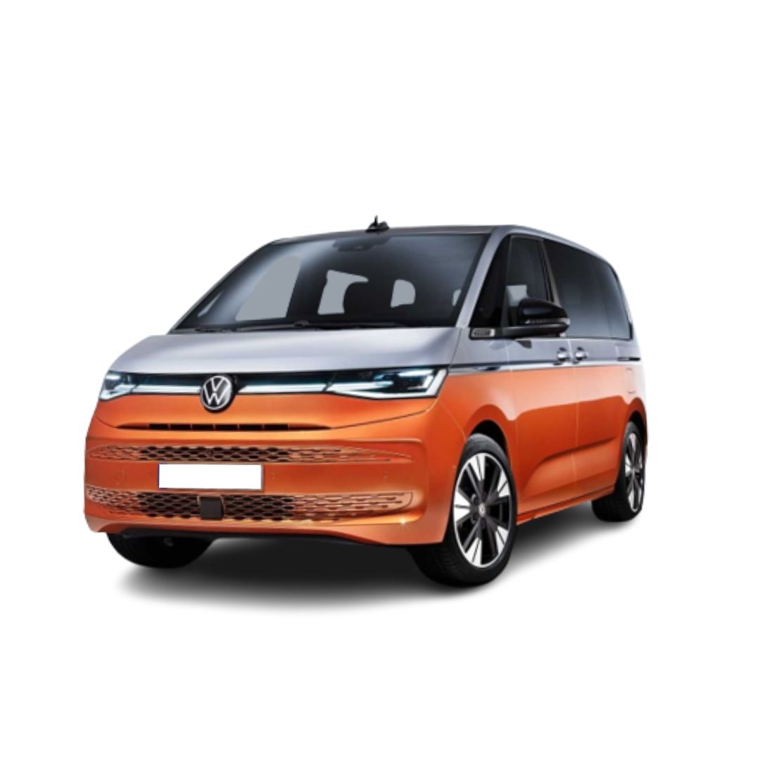 Tappetini auto in gomma Volkswagen T7 Multivan eHybrid PHEV fabbricazione 10.2021 - presente, carrozzeria van