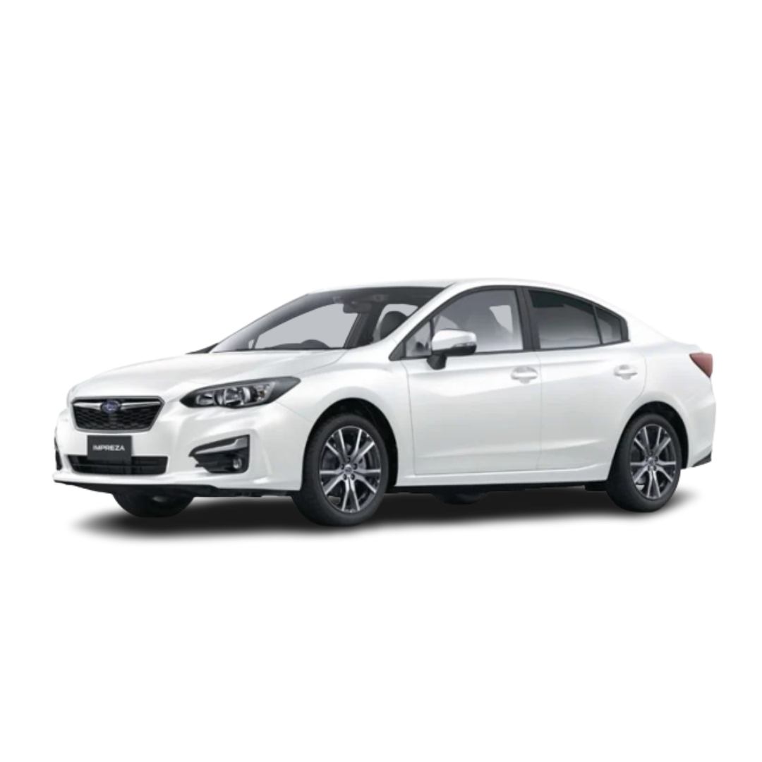 Tappetini auto in moquette Subaru Impreza V fabbricazione 09.2017 - 2023, carrozzeria berlina