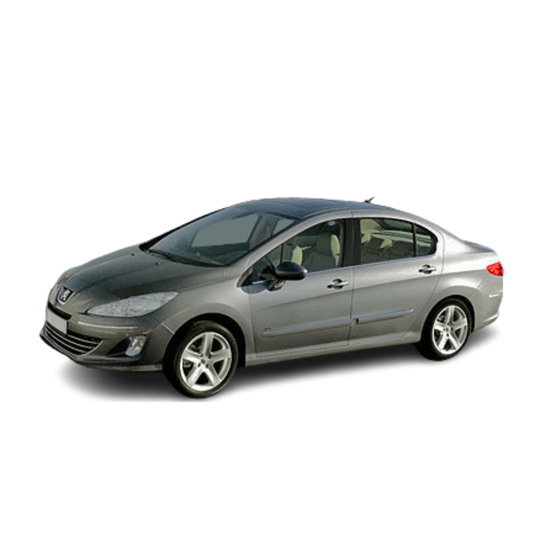 Tappetini auto in moquette Peugeot 308 I fabbricazione 10.2007 - 05.2014, carrozzeria berlina