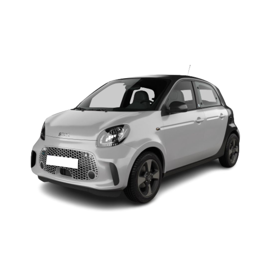 Tappetini auto in gomma Smart ForFour EQ fabbricazione 2017 - presente, carrozzeria hatchback
