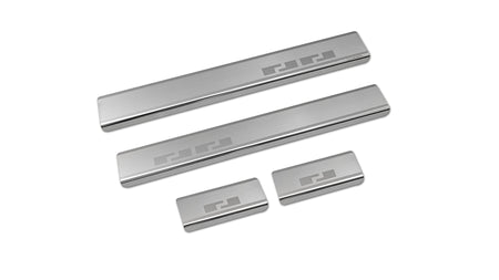 Protezione soglia porta in acciaio inossidabile MG 3 Hybrid+, fabbricazione 05.2024 - presente, carrozzeria hatchback | 08-1873