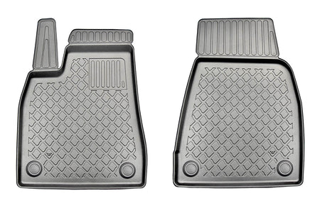 Tappetini auto a vaschetta Tesla Model X, fabbricazione 10.2016 - 12.2020, carrozzeria suv 6-7 posti, tappetini per auto anteriori | 653861