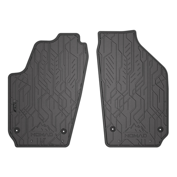 Tappetini in gomma anteriori Volkswagen Fox, fabbricazione 2004 - 12.2011, carrozzeria hatchback (2 pz.) | ND0015