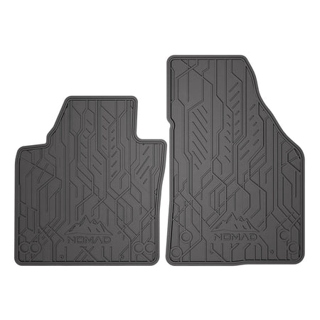 Tappetini in gomma anteriori Volkswagen Caddy, fabbricazione 2004 - 10.2020, carrozzeria van (2 pz.) | ND0391