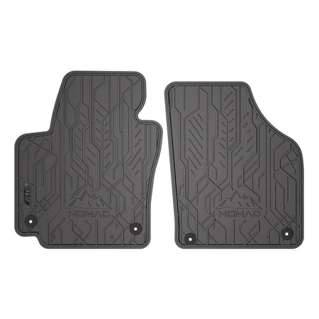 Tappetini in gomma anteriori Seat Altea, fabbricazione 2004 - 08.2015, carrozzeria hatchback (2 pz.) | ND0403