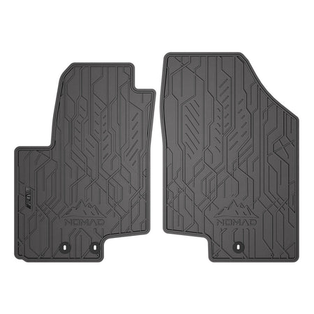 Tappetini in gomma anteriori Kia Venga, fabbricazione 2009 - 2019, carrozzeria hatchback (2 pz.) | ND0420