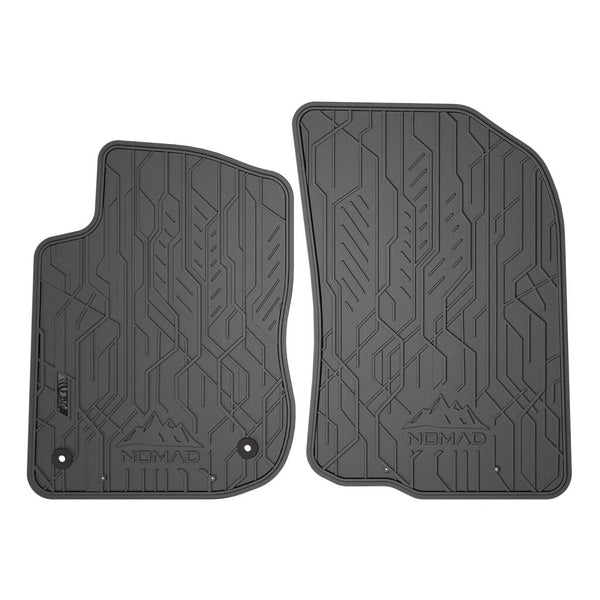 Tappetini in gomma anteriori Peugeot 2008 I, fabbricazione 04.2013 - 12.2019, carrozzeria suv (2 pz.) | ND0640