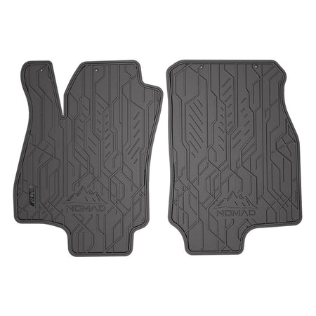 Tappetini in gomma anteriori Opel Astra G, fabbricazione 1998 - 2009, carrozzeria berlina (2 pz.) | ND0696