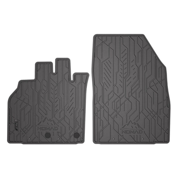 Tappetini in gomma anteriori Renault Scenic II, fabbricazione 06.2003 - 05.2009, carrozzeria van (2 pz.) | ND0754