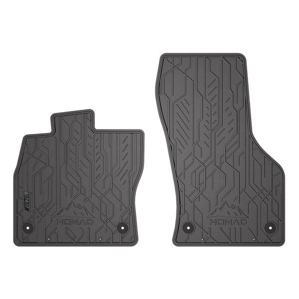 Tappetini in gomma anteriori Volkswagen Passat B8, fabbricazione 12.2014 - 12.2021, carrozzeria berlina (2 pz.) | ND542728