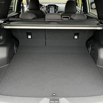 Vasche baule Subaru Forester VI e-Boxer, carrozzeria suv, fabbricazione 11.2024 - presente, con/senza subwoofer, con cavità destra estraibile | 192829GRD