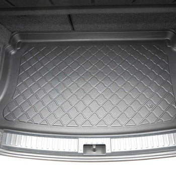 Vasche baule Seat Ibiza V, carrozzeria hatchback, fabbricazione 06.2017 - presente, 6f, tronco superiore, pavimento del bagagliaio variabile in posizione più alta | 193078GRD