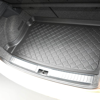 Vasche baule Seat Ibiza V, carrozzeria hatchback, fabbricazione 06.2017 - presente, 6f, tronco superiore, pavimento del bagagliaio variabile in posizione più alta | 193078GRD