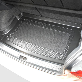 Vasche baule Seat Ibiza V, carrozzeria hatchback, fabbricazione 06.2017 - presente, 6f, tronco superiore, pavimento del bagagliaio variabile in posizione più alta | 193078