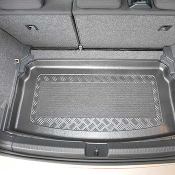Vasche baule Volkswagen Polo VI, carrozzeria hatchback, fabbricazione 10.2017 - presente, tronco inferior, bagagliaio con pavimento in posizione più bassa | 193426