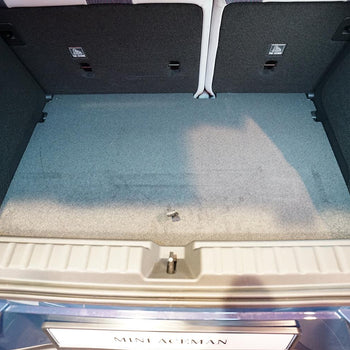 Vasche baule Mini Aceman EV, carrozzeria suv, fabbricazione 11.2024 - presente, tronco superiore, pavimento del bagagliaio variabile in posizione più alta | 193560GRD