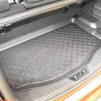Vasche baule KGM Tivoli X150 Facelift, carrozzeria suv, fabbricazione 01.2022 - presente, pavimento del bagagliaio variabile in posizione più alta, con orecchie laterali rimovibili | 193739GRD
