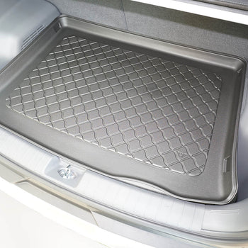 Vasche baule Kia EV3, carrozzeria suv, fabbricazione 11.2024 - presente, tronco superiore, pavimento del bagagliaio variabile in posizione più alta, con/senza subwoofer | 193826GRD