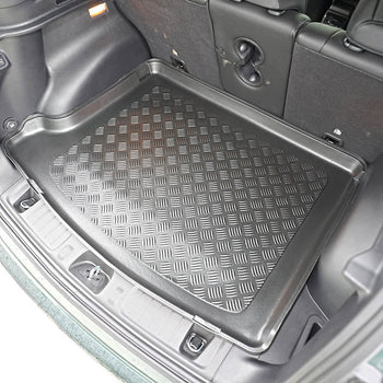 Vasche baule Jeep Compass Plug-in Hybrid, carrozzeria suv, fabbricazione 2021 - presente, tronco superiore, pavimento del bagagliaio variabile in posizione più alta | 193832BSC