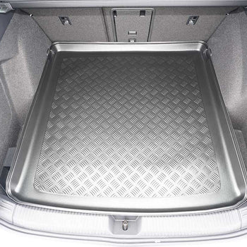 Vasche baule Volkswagen Golf 8, carrozzeria auto famigliare, fabbricazione 11.2020 - presente, bagagliaio con pavimento in posizione superiore | 193883BSC