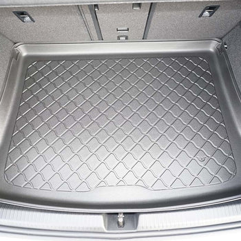 Vasche baule Cupra Born, carrozzeria hatchback, fabbricazione 11.2021 - presente, tronco superiore, pavimento del bagagliaio variabile in posizione più alta | 193885GRD