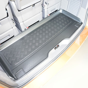 Vasche baule Volkswagen T7 Multivan, carrozzeria van, fabbricazione 10.2021 - presente, passo corto, dietro la terza fila | 193893BSC