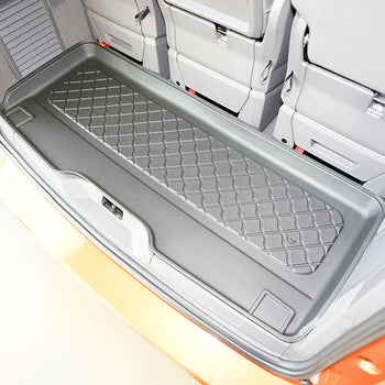 Vasche baule Volkswagen T7 Multivan, carrozzeria van, fabbricazione 10.2021 - presente, passo corto, dietro la terza fila | 193893GRD