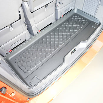 Vasche baule Volkswagen T7 Multivan, carrozzeria van, fabbricazione 10.2021 - presente, passo corto, dietro la terza fila | 193893GRD