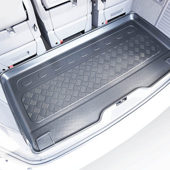 Vasche baule Volkswagen T7 Multivan, carrozzeria van, fabbricazione 10.2021 - presente, passo lungo, dietro la terza fila | 193894BSC