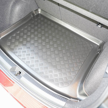 Vasche baule Volkswagen Taigo, carrozzeria suv, fabbricazione 09.2021 - presente, tronco superiore, pavimento del bagagliaio variabile in posizione più alta | 193895BSC