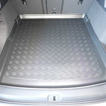 Vasche baule Volkswagen ID .7, carrozzeria hatchback, fabbricazione 08.2023 - presente, tronco superiore, pavimento del bagagliaio variabile in posizione più alta | 193903BSC