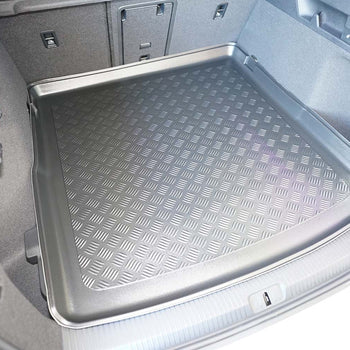 Vasche baule Volkswagen ID .7, carrozzeria hatchback, fabbricazione 08.2023 - presente, tronco superiore, pavimento del bagagliaio variabile in posizione più alta | 193903BSC