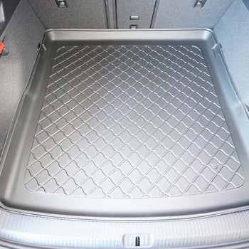 Vasche baule Volkswagen ID .7, carrozzeria auto famigliare, fabbricazione 06.2024 - presente, tronco superiore, pavimento del bagagliaio variabile in posizione più alta | 193903GRD