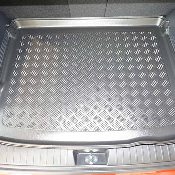 Vasche baule Hyundai Kona II Hybrid, carrozzeria suv, fabbricazione 04.2023 - presente, tronco superiore, pavimento del bagagliaio variabile in posizione più alta, con/senza subwoofer | 194223BSC