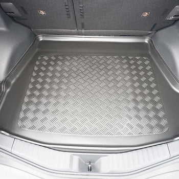 Vasche baule Subaru Solterra EV, carrozzeria suv, fabbricazione 11.2022 - presente, bagagliaio superiore con orecchie laterali removibili per subwoofer | 194282BSC