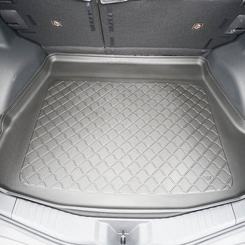 Vasche baule Subaru Solterra EV, carrozzeria suv, fabbricazione 11.2022 - presente, bagagliaio superiore con orecchie laterali removibili per subwoofer | 194282GRD