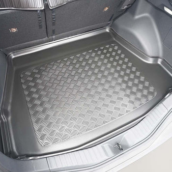 Vasche baule Subaru Solterra EV, carrozzeria suv, fabbricazione 11.2022 - presente, bagagliaio superiore con orecchie laterali removibili per subwoofer | 194282BSC
