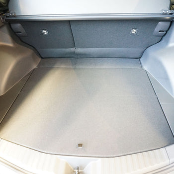 Vasche baule Subaru Solterra EV, carrozzeria suv, fabbricazione 11.2022 - presente, bagagliaio superiore con orecchie laterali removibili per subwoofer | 194282GRD
