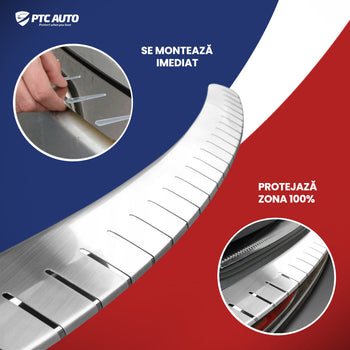 Protezioni per bagagli in acciaio inossidabile Chevrolet Cruze, fabbricazione 09.2012 - 2016, carrozzeria auto famigliare facelift | 25-3981