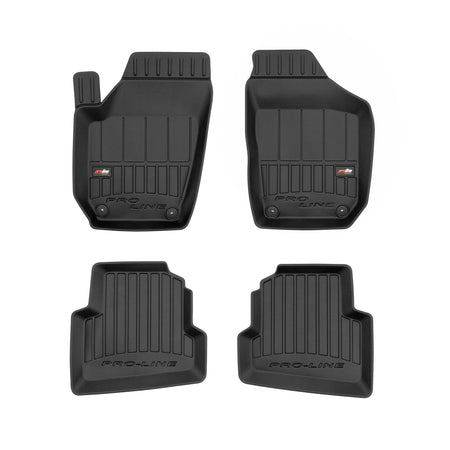 Tappetini auto a vaschetta Volkswagen Polo IV, fabbricazione 11.2001 - 2009, carrozzeria berlina | 3D407220
