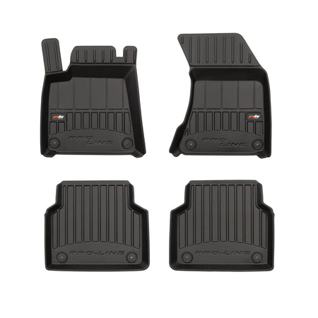 Tappetini auto a vaschetta Audi A8 D4, fabbricazione 10.2013 - 10.2017, carrozzeria berlina facelift, non corrisponde al passo lungo | 3D408128