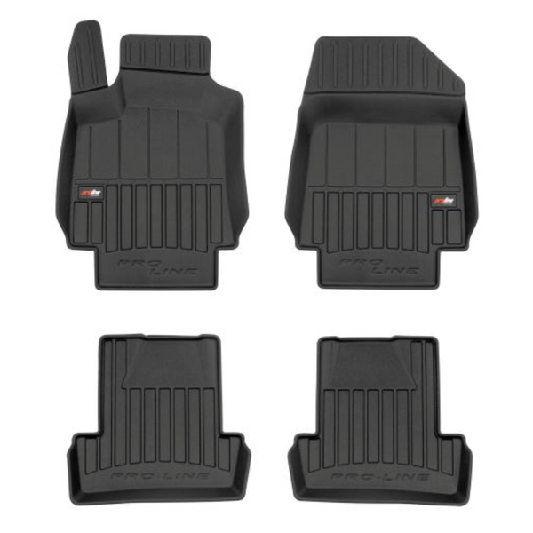 Tappetini auto a vaschetta Renault Clio III, fabbricazione 01.2008 - 02.2013, carrozzeria auto famigliare | 3D409651