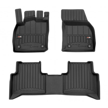 Tappetini auto a vaschetta Volkswagen Touran II, fabbricazione 09.2015 - presente, carrozzeria van | 3D409804