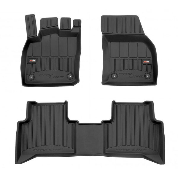 Tappetini auto a vaschetta Volkswagen Touran II, fabbricazione 09.2015 - presente, carrozzeria van | 3D409804