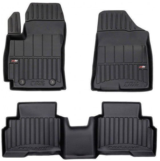 Tappetini auto a vaschetta Hyundai Kona II, fabbricazione 04.2023 - presente, carrozzeria suv | 3D412590