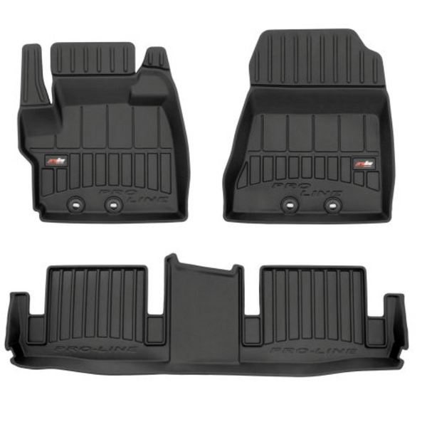 Tappetini auto a vaschetta Toyota IQ, fabbricazione 2008 - 2016, carrozzeria hatchback | 3D426429
