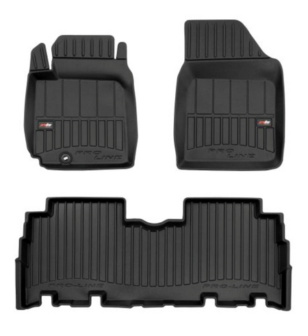 Tappetini auto a vaschetta Toyota Yaris Verso, fabbricazione 2000 - 2006, carrozzeria van | 3D426498