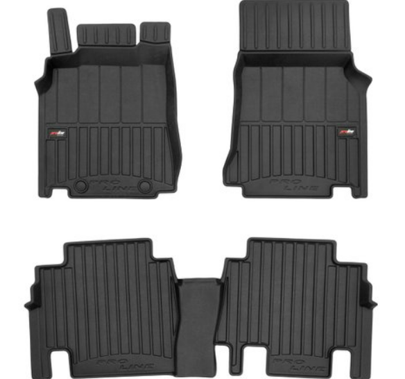 Tappetini auto a vaschetta Mercedes Vaneo, fabbricazione 02.2002 - 12.2005, carrozzeria van | 3D426542