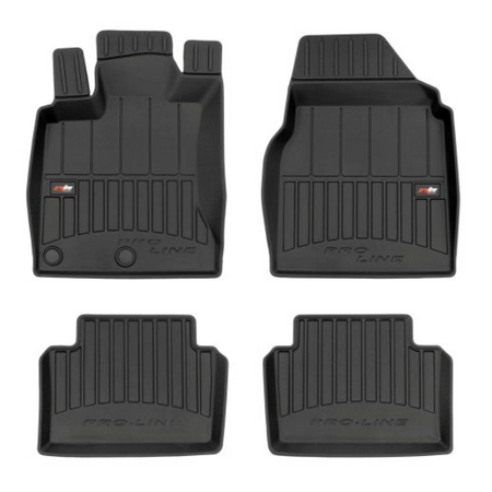 Tappetini auto a vaschetta Nissan Qashqai I, fabbricazione 02.2007 - 01.2014, carrozzeria suv non corrisponde al modello tekna | 3D426733