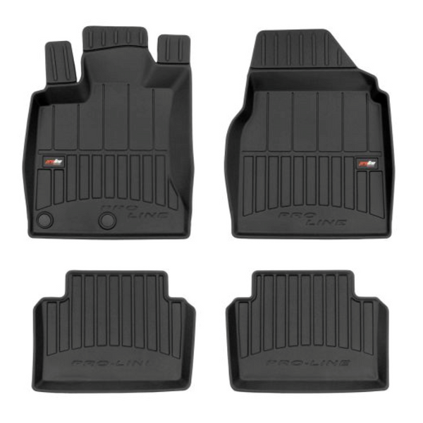 Tappetini auto a vaschetta Nissan Qashqai I, fabbricazione 02.2007 - 01.2014, carrozzeria suv non corrisponde al modello tekna | 3D426733